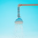 Public beach shower at Vrasna, Greece. Public beach shower at Vrasna, Greece. - PhotoDune Item for Sale