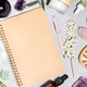 Wellness Flat Lay with Notebook, Spa Accessories and Natural Beauty Items Wellness Flat Lay with Notebook, Spa Accessories and Natural Beauty Items - PhotoDune Item for Sale