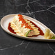 Sushi roll with creamy sauce and salmon roe Sushi roll with creamy sauce and salmon roe - PhotoDune Item for Sale
