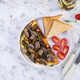 Omelette with mushrooms and green beans served with toast and cherry tomatoes Omelette with mushrooms and green beans served with toast and cherry tomatoes - PhotoDune Item for Sale
