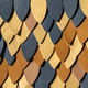 Multicolor Leather Scale Pattern Texture Background Blue Gold Brown Overlapping Pieces Multicolor Leather Scale Pattern Texture Background Blue Gold Brown Overlapping Pieces - PhotoDune Item for Sale