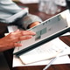 Online, research and hands with tablet screen in office, brand awareness Online, research and hands with tablet screen in office, brand awareness - PhotoDune Item for Sale