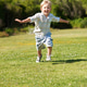 Happy, portrait and child running on grass field for flying game, playing and healthy growth Happy, portrait and child running on grass field for flying game, playing and healthy growth - PhotoDune Item for Sale