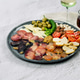 Top View Charcuterie Board With Cured Meat Selection Top View Charcuterie Board With Cured Meat Selection - PhotoDune Item for Sale