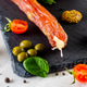 Traditional Dry Cured Sausages on Stone Board Traditional Dry Cured Sausages on Stone Board - PhotoDune Item for Sale