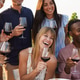 Group of multiracial friends having fun during wine tasting at vineyard Group of multiracial friends having fun during wine tasting at vineyard - PhotoDune Item for Sale