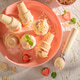 Tasty and sweet strawberry ice cream as refreshment in summer. Tasty and sweet strawberry ice cream as refreshment in summer. - PhotoDune Item for Sale