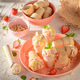 Tasty and sweet strawberry ice cream for hot summer day. Tasty and sweet strawberry ice cream for hot summer day. - PhotoDune Item for Sale