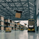 Smart logistics warehouse automation with delivery drones and autonomous mobile robots AMR handling Smart logistics warehouse automation with delivery drones and autonomous mobile robots AMR handling - PhotoDune Item for Sale