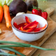 Chopping fresh vegetables for a healthy meal Chopping fresh vegetables for a healthy meal - PhotoDune Item for Sale
