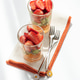 Two fruit cups with fresh strawberries, kiwi, and jelly Two fruit cups with fresh strawberries, kiwi, and jelly - PhotoDune Item for Sale