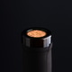 Wine bottle neck with cork on black background Wine bottle neck with cork on black background - PhotoDune Item for Sale
