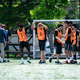 Soccer teammates celebrating together after a successful play on the football field Soccer teammates celebrating together after a successful play on the football field - PhotoDune Item for Sale