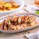 Small German sausages, Nuremberg sausages with sauerkraut and potato pancakes Small German sausages, Nuremberg sausages with sauerkraut and potato pancakes - PhotoDune Item for Sale