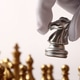 Close up chesses strategy concept of silver and gold chess on classic board. Close up chesses strategy concept of silver and gold chess on classic board. - PhotoDune Item for Sale