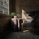Sunlit Corner with Vintage Chair and Quiet Window Shadows Sunlit Corner with Vintage Chair and Quiet Window Shadows - PhotoDune Item for Sale
