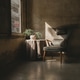 Sunlit Corner with Vintage Chair and Quiet Window Shadows Sunlit Corner with Vintage Chair and Quiet Window Shadows - PhotoDune Item for Sale