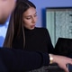 Team discussing cybersecurity issues in a modern SOC environment Team discussing cybersecurity issues in a modern SOC environment - PhotoDune Item for Sale