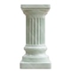 Fluted marble column pedestal with green veining and a square plinth, isolated on white transparent Fluted marble column pedestal with green veining and a square plinth, isolated on white transparent - PhotoDune Item for Sale