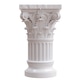 Glossy white Corinthian column capital with acanthus leaves, scroll volutes, and a fluted shaft, iso Glossy white Corinthian column capital with acanthus leaves, scroll volutes, and a fluted shaft, iso - PhotoDune Item for Sale