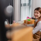 Female warehouse employee managing inventory, organizing parcel boxes, checking stock, preparing cus Female warehouse employee managing inventory, organizing parcel boxes, checking stock, preparing cus - PhotoDune Item for Sale