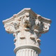 White ionic roman pillar on blue sky background White ionic roman pillar on blue sky background - PhotoDune Item for Sale