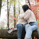Women Talking Sitting on the Log in Autumn Park Women Talking Sitting on the Log in Autumn Park - PhotoDune Item for Sale