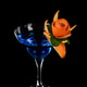 Art in orange- Martini Blue Curacao Art in orange- Martini Blue Curacao - PhotoDune Item for Sale