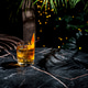 Rusty nail scotch cocktail on wide marble bar table with shadows. Aesthetic bar night backdrop, styl Rusty nail scotch cocktail on wide marble bar table with shadows. Aesthetic bar night backdrop, styl - PhotoDune Item for Sale