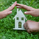 Child on the Lawn, Holding a Toy House on the Grass, Child on the Lawn, Holding a Toy House on the Grass, - PhotoDune Item for Sale