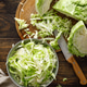 Cabbage cut and shredded. Fresh raw white chopped Cabbage Cabbage cut and shredded. Fresh raw white chopped Cabbage - PhotoDune Item for Sale