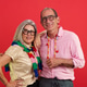 Stylish senior couple embracing active positive longevity Stylish senior couple embracing active positive longevity - PhotoDune Item for Sale