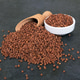 Raw buckwheat on black Raw buckwheat on black - PhotoDune Item for Sale