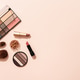 Make up products. Shadow palette with brushes, lipstick, cream and others. Make up products. Shadow palette with brushes, lipstick, cream and others. - PhotoDune Item for Sale
