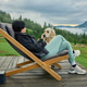 Relaxing in the Carpathians with a golden retriever during a vacation in nature Relaxing in the Carpathians with a golden retriever during a vacation in nature - PhotoDune Item for Sale