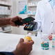Middle Aged Man Making Contactless Payment for Prescription Medicine Middle Aged Man Making Contactless Payment for Prescription Medicine - PhotoDune Item for Sale
