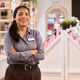 Portrait of Hispanic Saleswoman Standing in Beauty Store Portrait of Hispanic Saleswoman Standing in Beauty Store - PhotoDune Item for Sale