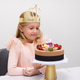 Young Girl Smiling At Happy Birthday Cake With Candles Young Girl Smiling At Happy Birthday Cake With Candles - PhotoDune Item for Sale