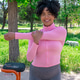 African american woman stretching arm in urban park African american woman stretching arm in urban park - PhotoDune Item for Sale