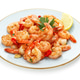 Tasty grilled shrimps with spices isolated on white Tasty grilled shrimps with spices isolated on white - PhotoDune Item for Sale