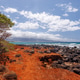 Hawaii landscape with ocean and red sand Hawaii landscape with ocean and red sand - PhotoDune Item for Sale