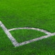 Corner of football field close up. Corner of football field close up. - PhotoDune Item for Sale