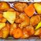 Sweet and sour chicken in a plastic box. Sweet and sour chicken in a plastic box. - PhotoDune Item for Sale