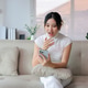Woman experiencing shock and surprise looking at smartphone Woman experiencing shock and surprise looking at smartphone - PhotoDune Item for Sale
