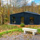 Sustainable modular office building constructed from shipping containers located in the forest Sustainable modular office building constructed from shipping containers located in the forest - PhotoDune Item for Sale