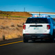 Washington State Trooper vehicle with lights on pulling over a vehicle. Washington State Trooper vehicle with lights on pulling over a vehicle. - PhotoDune Item for Sale