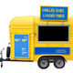 Isolated Yellow Food Trailer For Festivals Isolated Yellow Food Trailer For Festivals - PhotoDune Item for Sale