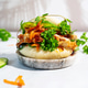 Trendy teriyaki chicken bao sliders on a stylish platter. Trendy teriyaki chicken bao sliders on a stylish platter. - PhotoDune Item for Sale