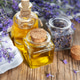 Lavender essential oil with flowers for aromatherapy Lavender essential oil with flowers for aromatherapy - PhotoDune Item for Sale