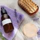 Lavender essential oil with spa massage accessories Lavender essential oil with spa massage accessories - PhotoDune Item for Sale